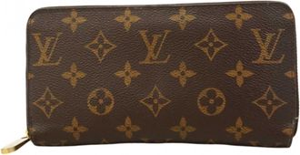 Louis Vuitton Brown Long Wallet (Bi-Fold) (Pre-Owned)