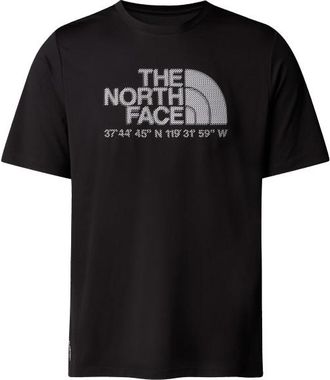 The North Face 24/7 Logo Graphic S/S Tee Funktionsshirt f&uuml;r Herren | schwarz