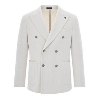 Breras Milano Blazer - - Jackets - Uomo - Bianco - XL