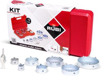 Rubi Broca Widia Kit C/estuche Plastico=04995