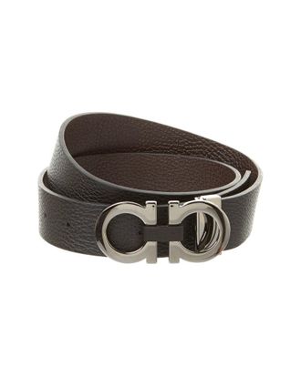 Ferragamo Ferragamo Reversible & Adjustable Leather Belt