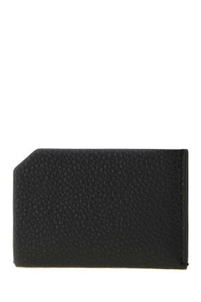 The Row Wallet Card Wallet - Black