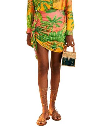Farm Rio Farm Rio Sunrise Scenario Mini Skirt