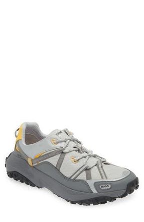 BOSS Go 1st Trail Sneaker in Open Grey at Nordstrom Rack, Size 7Us / 6Uk