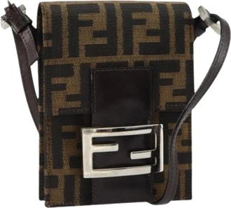 Fendi Pre-owned Mini Bag - Dames - Vintage Mini Tas - Bruin - ONE Size - Vintage
