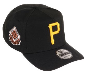 New Era Pittsburgh Pirates MLB Black 9Forty A-Frame Adjustable Cap