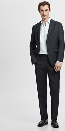 Mango Camicia completo slim fit cotone bianco - Uomo - XL - MANGO MAN