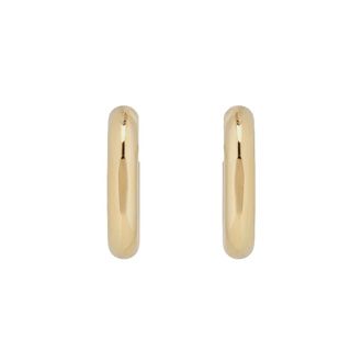 Paco Rabanne Chunky Retro Metal Earrings - female - Rabanne - Earrings - Yellow - ONE SIZE - Accessories