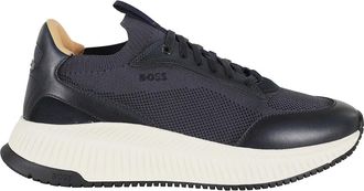 HUGO BOSS Schoenen, Heren, Blauw, 44 EU, Katoen, Ttnm Evo