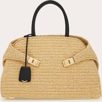 Ferragamo Women Hug handbag (L) Beige