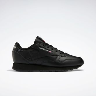 Reebok Womens Classic Leather In Black/Core M