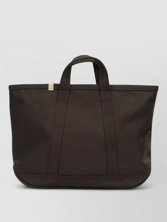 Visvim canvas rime tote m top handle bag