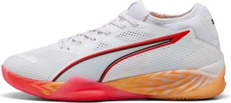 Puma Scarpe da pallamano Eliminate NITRO SQD 4 ENERGY unisex, Scarpe, Bianco, 42.5