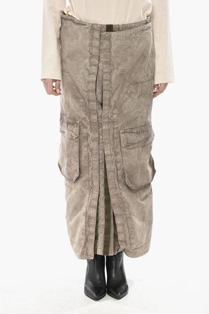 Y / Project Gonna Cargo in Denim con Chiusure in Velcro Y.Project
