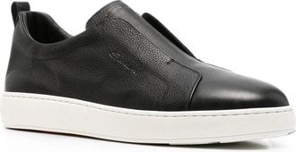 Santoni Ckan Sneaker - Black