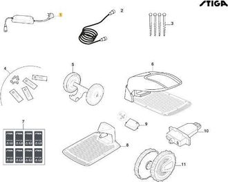 STIGA Sports Fuente De Alimentaci&oacute;n Externa Para Robot 4ah - Stiga Original Uk - 118204162/0