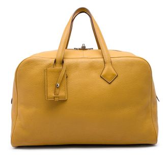 Herm&egrave;s Pre-owned Hermes Clemence Victoria II 43 Travel Case Ladies SP1YCBBTWH8W65MB