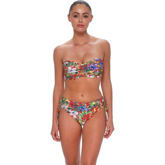 Sunsets Loretta Bandeau Bikini Swimsuit Top - D Cup in Surfs Up at Nordstrom, Size 32