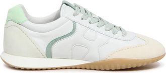 Hogan Comfortabele Olympia-Z Schoenen met Memory Foam - Dames - Sneakers - Wit - 37 1/2 EU - Leer - Schoenen