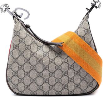Gucci Pre-owned Gucci Small GG Supreme Web Attache Crossbody Ladies N494LVFTHGLCAUIA