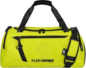 Plein Sport Duffle Tiger Bag - unisex - Sportaccessoires - Geel - ONE Size - Polyester - Fitness