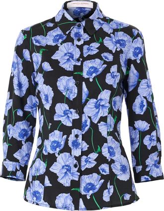 Carolina Herrera Camicia con stampa - Nero