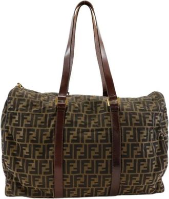 Fendi Pre-owned Nylon fendi-bags - unisex - Vintage Shopper - Bruin - ONE Size - Nylon - Vintage