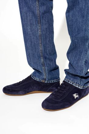 Burberry Knight Sports Shoes, Mens, Navy Blue