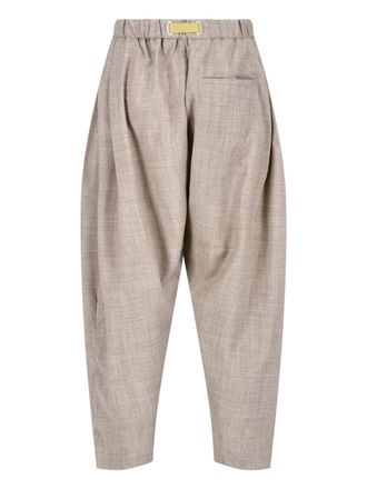 White Sand Mens Trousers Brown