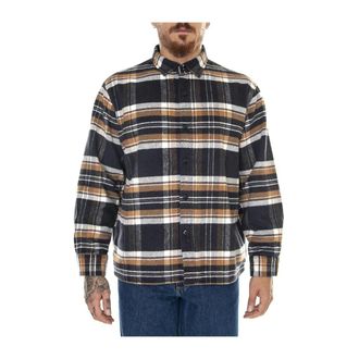 Edwin Casual Overhemd - Heren - Casual Overhemden - Veelkleurig - S - Katoen - Overhemden