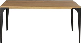 Maisons du monde Escritorio profesional de madera de mango y hierro negro, L160