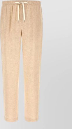 Cellar Door linen straight-leg trousers