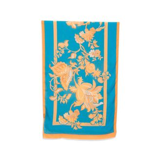 Etro Floral Border Scarf