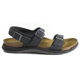 Birkenstock Sonora CT Waxy Leather Unisex Slingbacks Sandals - Black - Size:UK 7.5