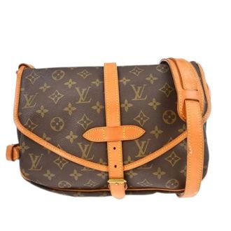Louis Vuitton Pre-owned Cross Body Bags, female, Brown, Size: ONE SIZE Pre-owned Saumur handbag