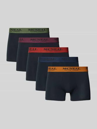 Mc Neal Trunks mit elastischem Bund im 5er-Pack in Black, Gr&ouml;&szlig;e M