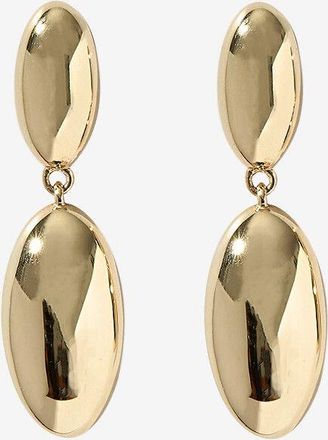 Otiumberg Ohrringe aus goldenem Silber Pebble Drop