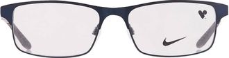 Nike Demo Rectangular Mens Eyeglasses NIKE 8046 N 401 54