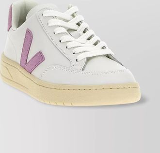 Veja rubber sole contrast heel tab sneakers