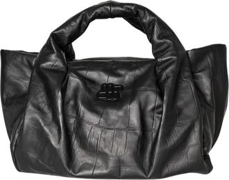Munthe Lix Bag - Dames - Handtassen - Zwart - ONE Size - Leer - Tassen