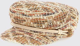 Maison Michel Cappello Maison Michel in tweed di cotone