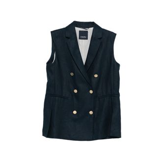 Max Mara Smmbird Double-breasted Gilet