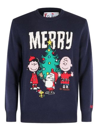 MC2 Saint Barth x Peanuts Heron crew-neck sweater - Blue