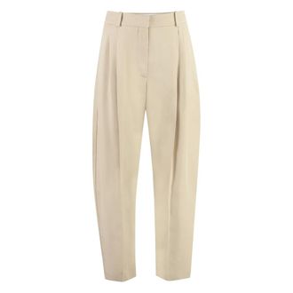 Stella McCartney Donna, Pantaloni, Beige, M, new
