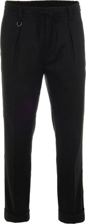 Paolo Pecora Pantaloni con coulisse - Nero