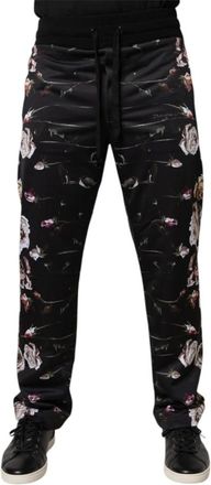 Dolce & Gabbana Heren, Broeken, Zwart, Maat: 2XL Poliester