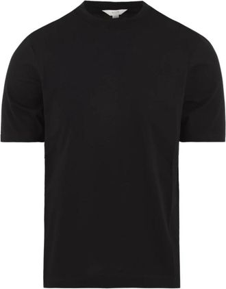 Malo Stretch Katoen T-shirt - Heren - T-shirts - Zwart - M - Katoen - Tops