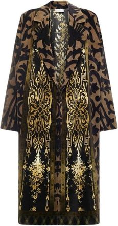 Pierre-Louis Mascia Revdox Lange Jas - Dames - Mantel - Veelkleurig - XL - Katoen - Jassen