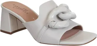 Naked Feet Womens Coterie Heeled Sandal In Mist