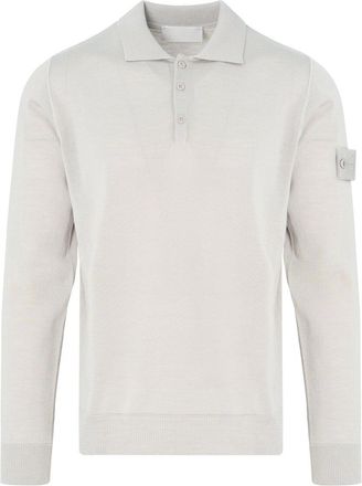 Stone Island GHOST S00FC KNITTED POLO Size: L, colour: DUST